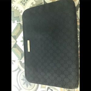 Authentic 15” Gucci labtop sleeve.